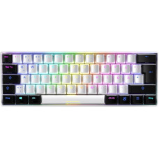 Sharkoon Klawiatura Sharkoon DE layout - Sharkoon SKILLER SGK50 S4, gaming keyboard (white/black, Kailh Blue)