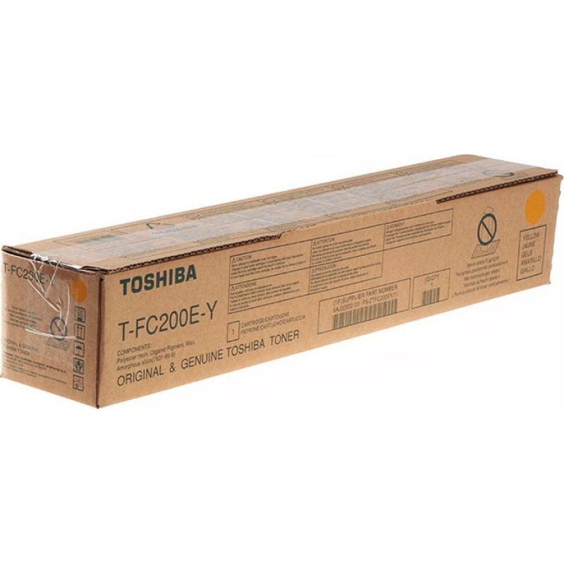 Toshiba Toner Toshiba T-FC200E Yellow Oryginał  (6AJ00000198)