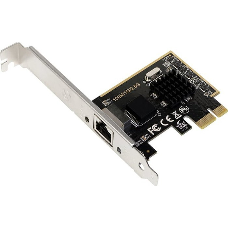 Logilink Karta sieciowa LogiLink LogiLink PCI-Express Karte, 1xRJ45, 2.5G Gigabit Ethernet