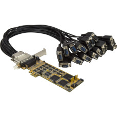 Startech Kontroler StarTech PCIe x1 - 16x RS-232 DB9 (PEX16S550LP)