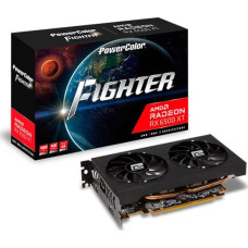 Power Color Karta graficzna Power Color Radeon RX 6500 XT Fighter OC 4GB GDDR6 (AXRX 6500XT 4GBD6-DH/OC)