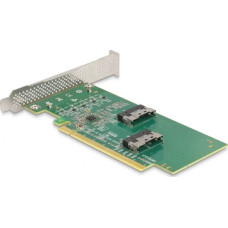 Delock Kontroler Delock PCIe 4.0 x16 - 2x SFF-8654 (90077)