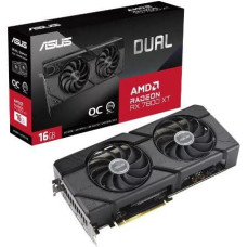 Asus Graphics Card|ASUS|AMD Radeon RX 7800 XT|16 GB|GDDR6|256 bit|PCIE 4.0 16x|Dual Slot Fansink|1xHDMI|3xDisplayPort|DUAL-RX7800XT-O16G