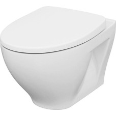 Cersanit Miska WC Cersanit Moduo Clean on + Deska Wrap Slim Dur wolnoopadająca (K701-262-ECO)