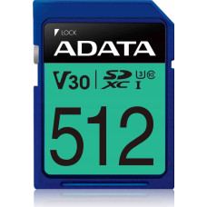 Adata MEMORY SDXC 512GB V30/ASDX512GUI3V30S-R ADATA