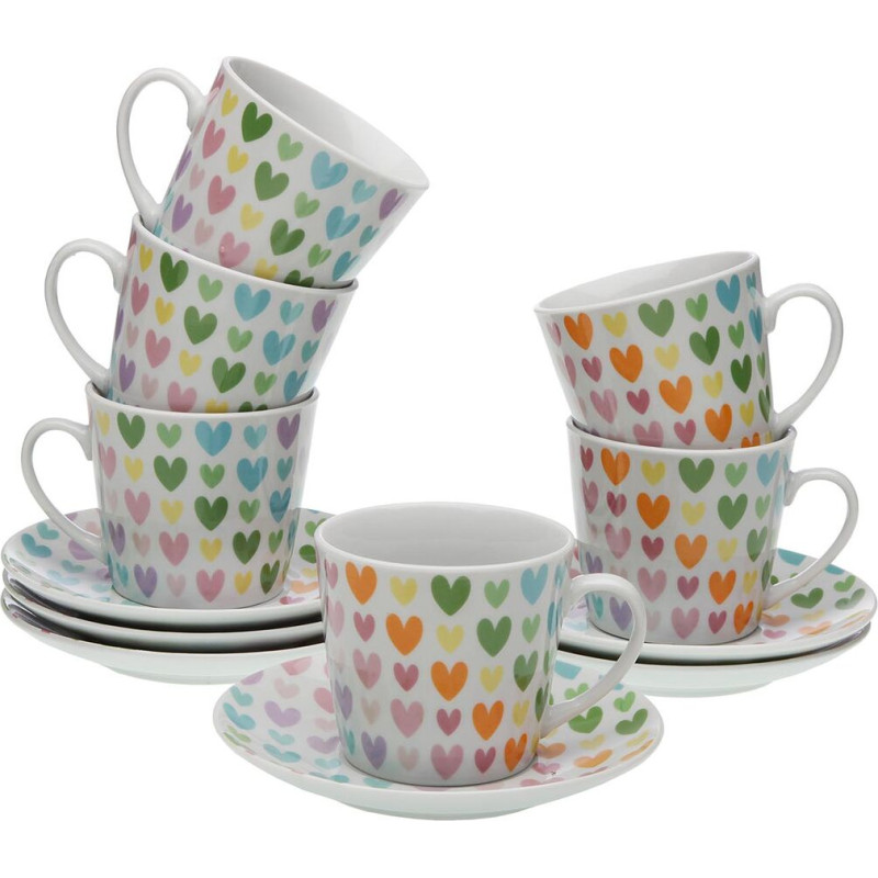 Versa Piece Coffee Cup Set Versa Porcelain