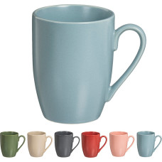 Caison Set of 6 Cups Caison Multicolour Porcelain 350 ml Matte finish