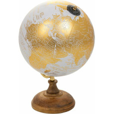 Alexandra House Living Globe Alexandra House Living Paper Iron Plastic Mango wood 20 x 25 x 20 cm