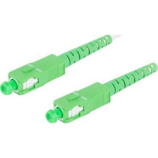 Lanberg PATCHCORD ŚWIATŁOWODOWY SM SC/APC-SC/APC SIMPLEX 3.0MM LSZH G657B3 50M BIAŁY LANBERG