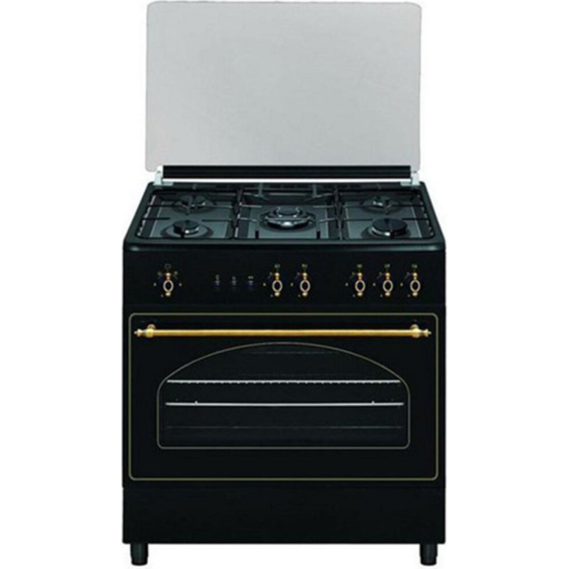 Vitrokitchen Gas Cooker Vitrokitchen RU9060B Anthracite (90 x 60 cm)