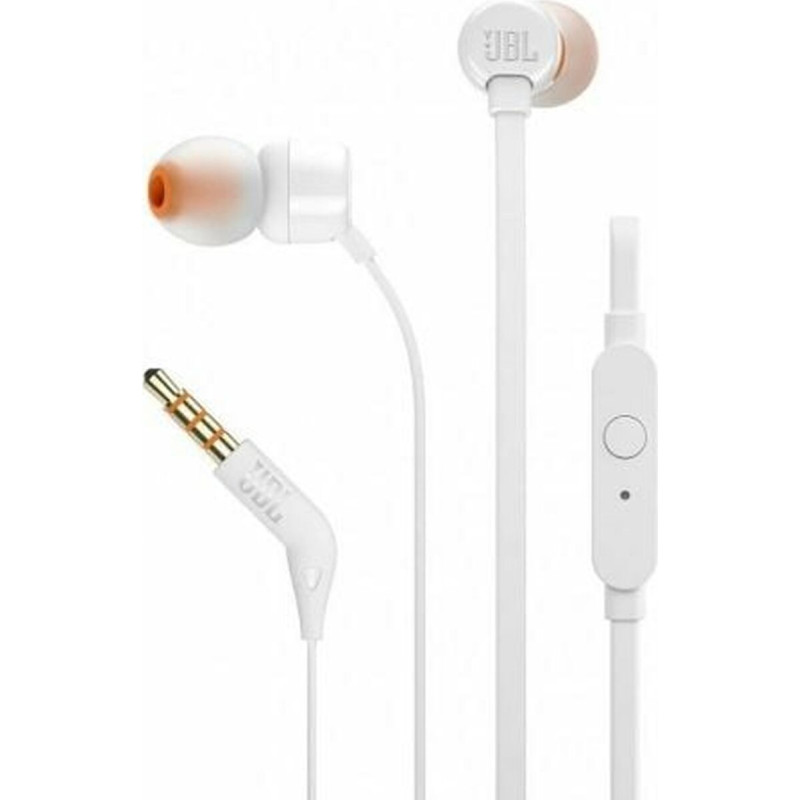 JBL Headphones with Microphone JBL JBLT160WHT White