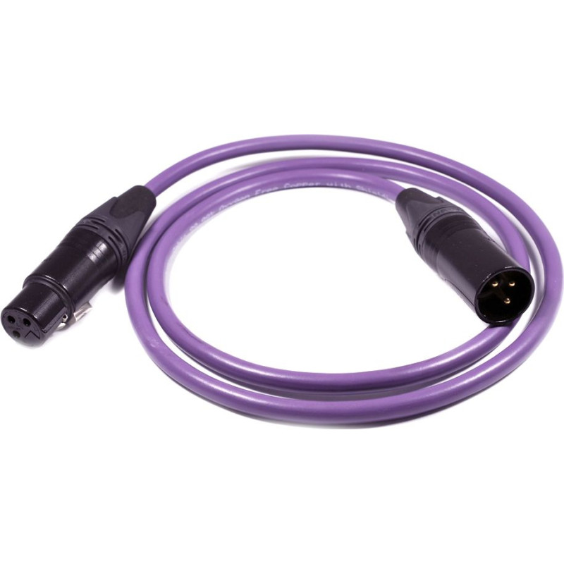 Melodika Kabel Melodika XLR - XLR 10m fioletowy