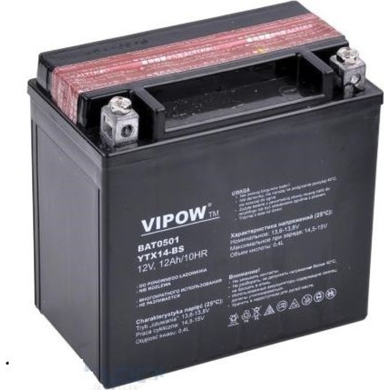 Vipow Akumulator 12V/12Ah (BAT0501)