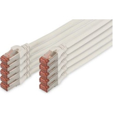 Digitus Patchcord CAT6, S-FTP, 5m, 10 sztuk (DK-1644-050-WH-10)