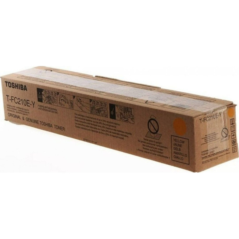 Toshiba Toner Toshiba Toner Toshiba Toshiba T-FC210EY 6AJ00000168 Biały