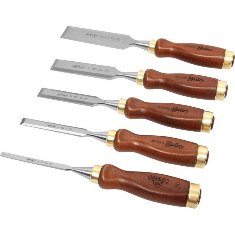 Stanley Stanley wood chisel set Bailey, 5 pieces (wood)