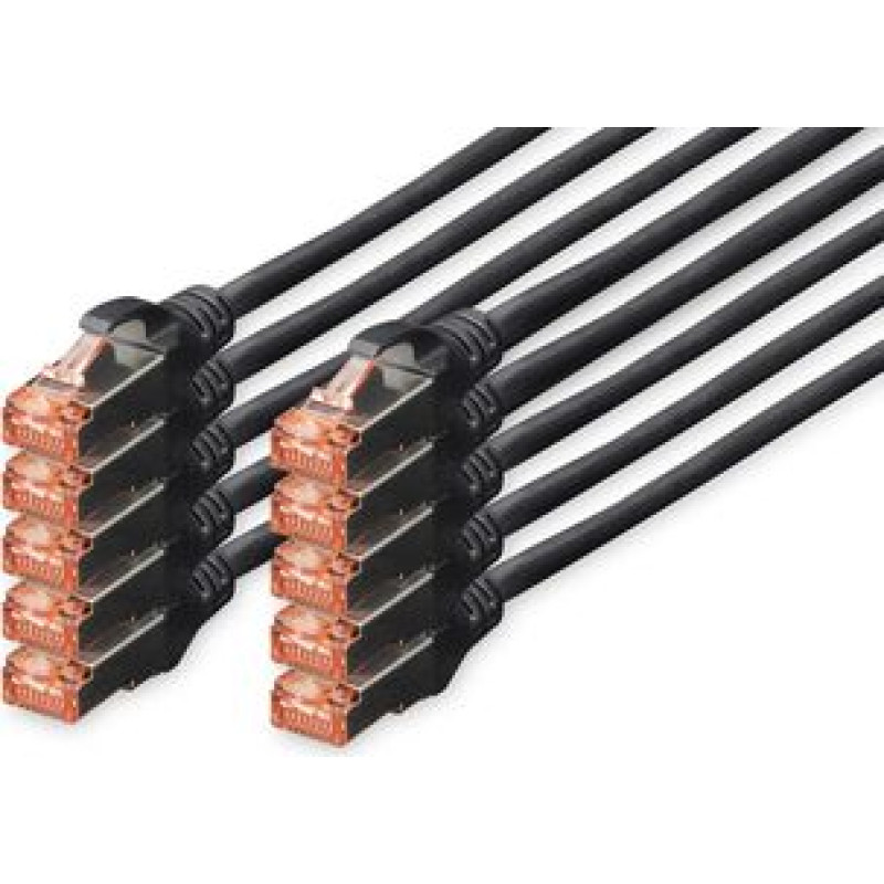 Digitus Patchcord CAT6, S-FTP, 5m, 10 sztuk (DK-1644-050-BL-10)