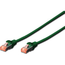 Digitus Patchcord CAT6, S-FTP, 5m, zielony, 10 sztuk (DK-1644-050-G-10)