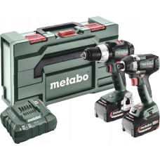 Metabo Zestaw elektronarzędzi Metabo ZESTAW COMBO 18V SB 18 LT BL + SSD 18 LT 200 BL 2*5.2AH