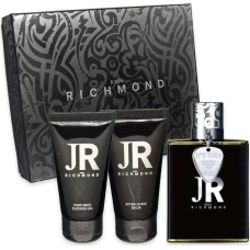 John Richmond Set John Richmond: Man, Eau De Parfum, For Men, 100 ml + Man, Nourishing, Shower Gel, 50 ml + Man, After-Shave Balm, 50 ml For Men