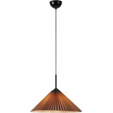 Markslojd Lampa wisząca Markslojd Markslojd Plisado 108709 lampa wisząca zwis 1x40W E27 beżowa/czarna