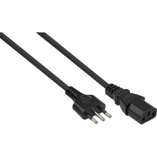 Alcasa Kabelmeister SK6530-S018 kabel zasilające Czarny 1,8 m CEI 23-16 IEC C13