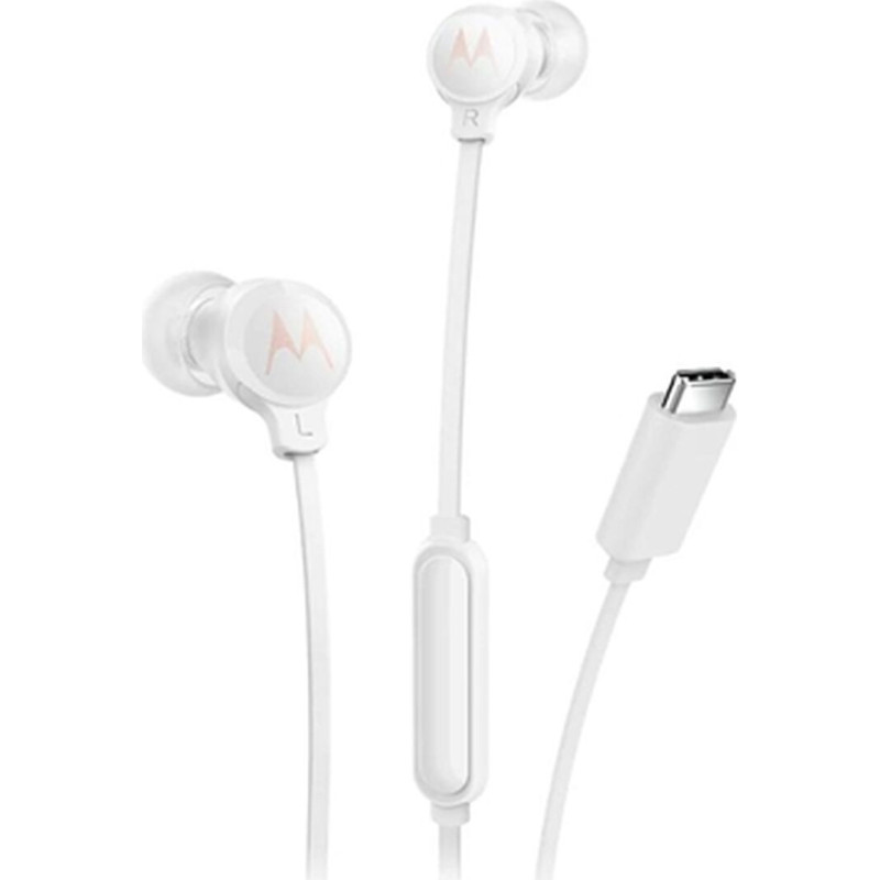 Motorola Headphones Motorola 3C-S White USB-C