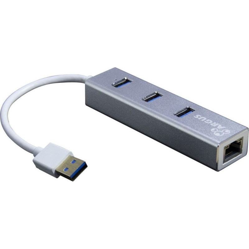 Argus HUB USB Argus Argus 1x RJ-45  + 3x USB-A 3.0 (88885471)