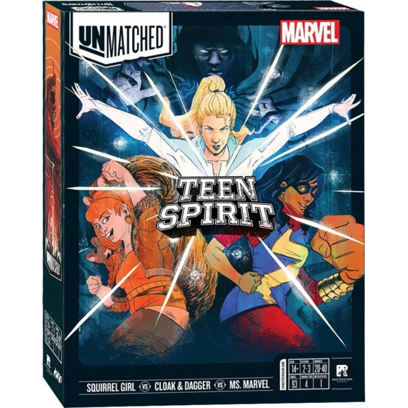 Ogry Games GRA UNMATCHED MARVEL: TEEN SPIRIT (ENG) - OGRY GAMES