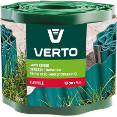 Verto Obrzeże trawnika 10 cm x 9 m, zielone (15G510)