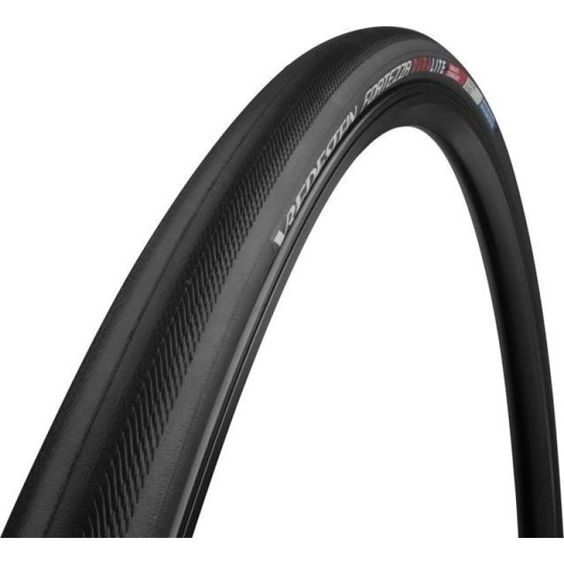 Vredestein Opona szosowa VREDESTEIN FORTEZZA DURALITE 700x25 (25-622) zwijana wkładka antyprzebiciowa TPI150 195g czarna (NEW)