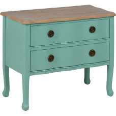 Bigbuy Home Nightstand Turquoise 80 x 38 x 65,5 cm