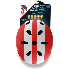 Moltó Baby Helmet Moltó White Red 48-53 cm