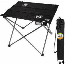 Aktive Folding Table Aktive Black Textile 61 x 51 x 50 cm (4 Units)