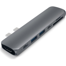 Satechi Stacja/replikator Satechi Pro Hub USB-C (ST-CMBPM)