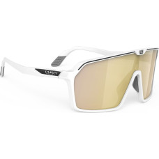 Rudy Project Spinshield white matte Multilaser cycling glasses