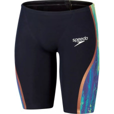 Speedo Męski strój pływacki Speedo LZR INTENT JAM AM true navy/spritz/aquarium/rose gold rozmiar 20