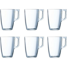 Luminarc Set of Mugs Luminarc Nuevo Transparent Glass 320 ml (6 Pieces)