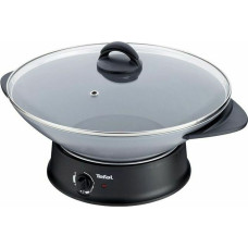 Tefal Wok Pan Tefal WK302012 1200 W Black Aluminium Ø 36 cm