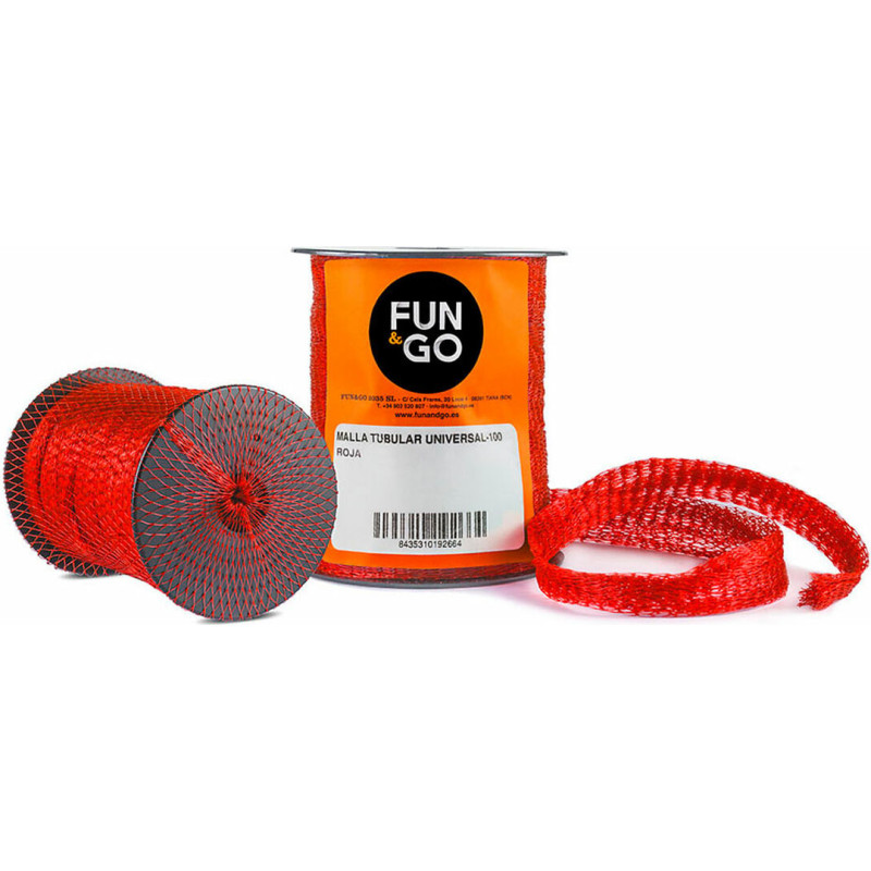 Fun&Go Tubular netting for packaging Fun&Go Universal-100 Red 25 m