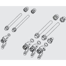 Ariston Zestaw przyłączeniowy rurki z zaworami (3318435)