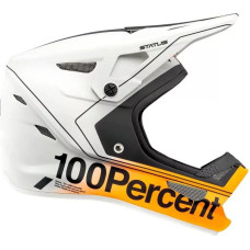 100 Stones Interactive 100% Kask full face 100% STATUS DH/BMX Helmet Carby Silver roz. XS (53-54 cm) (NEW)