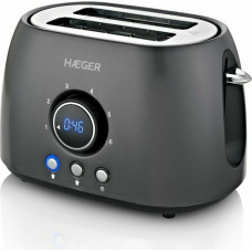 Haeger Toaster Haeger TO-08D.012A Black 800 W