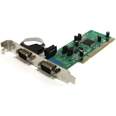 Startech Kontroler StarTech PCI - 2x Port szeregowy RS-232 DB9 (PCI2S4851050)