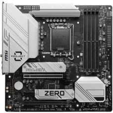 MSI Motherboard MSI B760M PROJECT ZERO LGA 1700