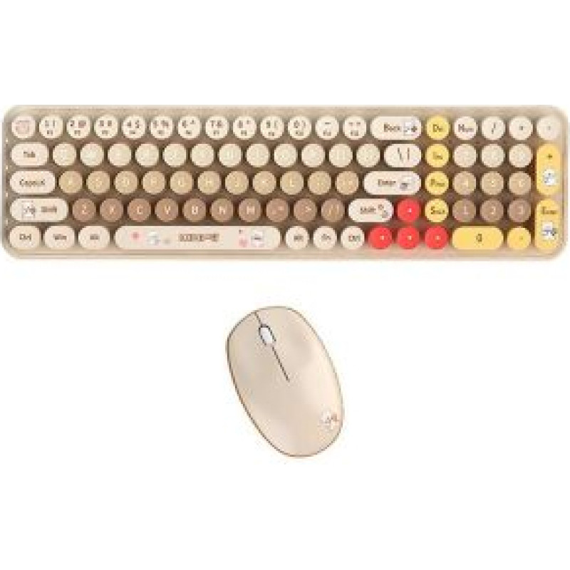 Mofii MOFI Baby Bear Wireless Keyboard + Mouse Set (beige)