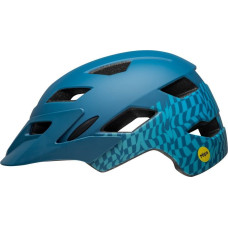 Bell Kask juniorski BELL SIDETRACK Rozmiar kasku: Uniwersalny(50-57 cm), Wybierz kolor: Wavy Checks Matte Blue