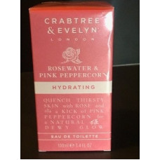 Molton Brown Crabtree & Evelyn, Rosewater & Pink Peppercorn, Eau De Toilette, For Women, 100 ml For Women