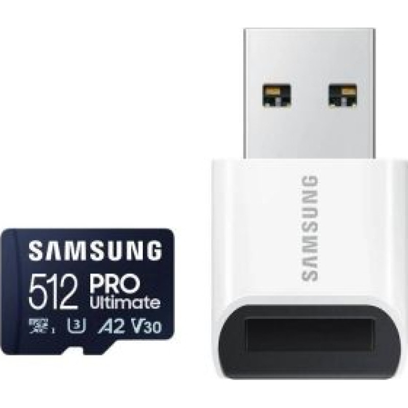 Samsung Memory card Samsung microSDXC PRO Ultimate 200 MB/s UHS-I/U3 (MB-MY512SB/WW)