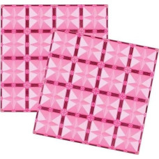Noname Klocki magnetyczne 2 p?yty r?owe 30x30 cm